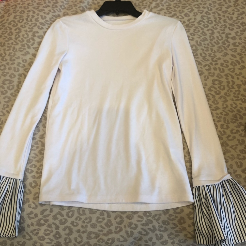Long white sleeve